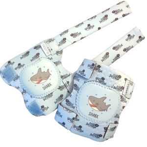 Simply Kids Blue Shark Knee Pads Toddler OS
